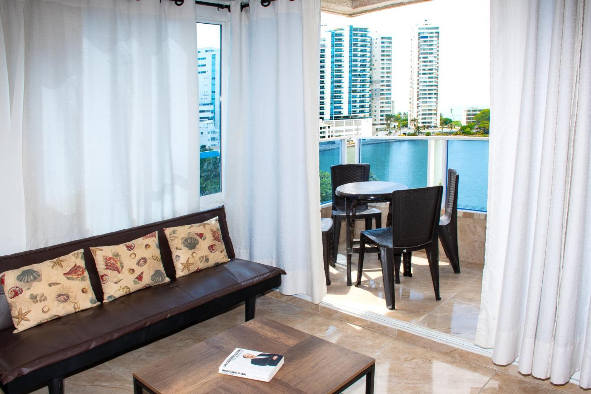 Apartamento Tranquilo Con Hermosas Vistas Cartagena Ruang foto