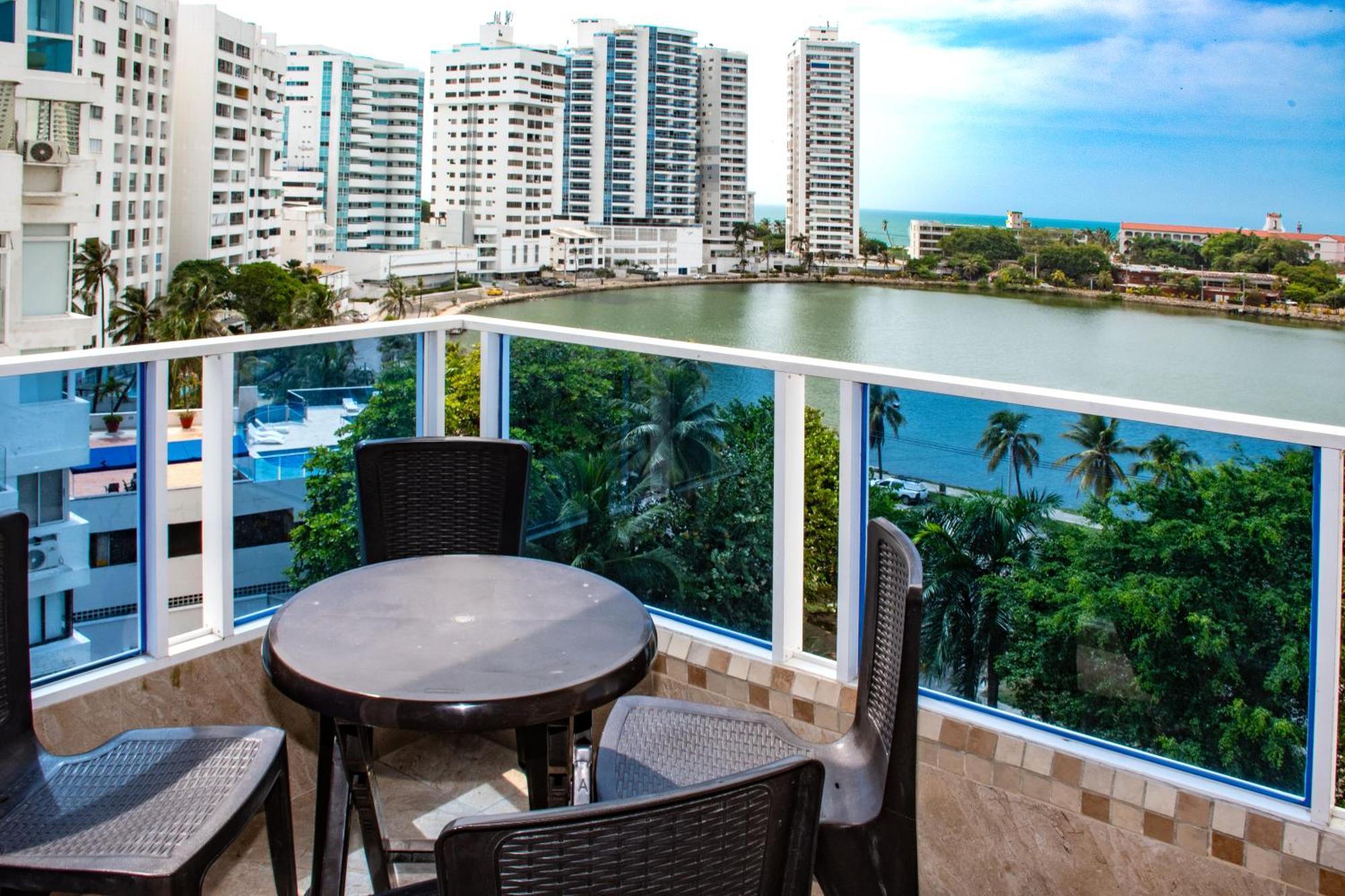 Apartamento Tranquilo Con Hermosas Vistas Cartagena Bagian luar foto